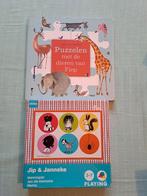 Puzzelboek, puzzelen met de dieren van Fiep en memory spelle, Gelezen, Ophalen of Verzenden
