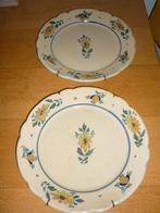 Twee wandborden Oud Delft, Antiek en Kunst, Antiek | Wandborden en Tegels, Ophalen of Verzenden