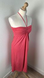 King Louie maat L koraalroze stipjes jurk zomer 1182, Kleding | Dames, Maat 42/44 (L), Ophalen of Verzenden, Zo goed als nieuw