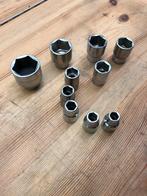 Snap-on Eurotools doppen, 1/2” duims, metrische maten, Ophalen of Verzenden, Zo goed als nieuw
