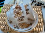 Queen Anne heren en dames kop en schotel engels servies, Ophalen of Verzenden
