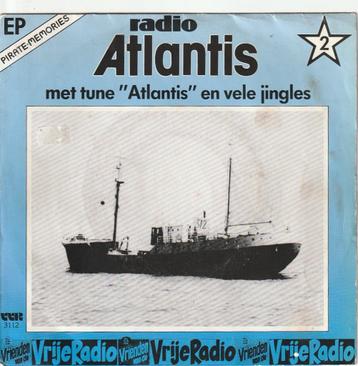 Radio Atlantis - Met tune & jingles ( VANAF 5 euro -  NR 231 beschikbaar voor biedingen