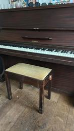 Donkerbruine Piano, Muziek en Instrumenten, Ophalen of Verzenden, Gebruikt, Bruin, Piano