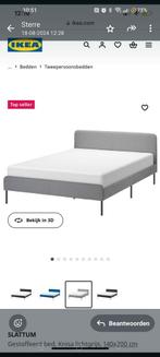 Ikea bed  slattum, Ophalen, Zo goed als nieuw, Twijfelaar, 200 cm