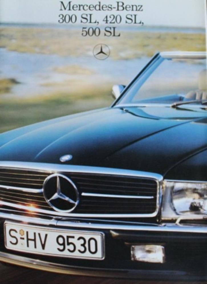 10 Mercedes autofolders + 1 dubbel exemplaar Te koop als set, Boeken, Auto's | Folders en Tijdschriften, Overige merken, Ophalen of Verzenden