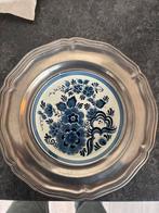 Zilveren Servies met Delfts Blauw, Ophalen of Verzenden