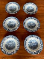 6 Myotts Country life diepe borden, Huis en Inrichting, Keuken | Servies, Ophalen of Verzenden, Zo goed als nieuw, Bord(en), Overige stijlen