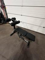Technogym Ab Crunch Bench, Buikspier Bankje, Ophalen, Gebruikt, Benen, Fitnessbank