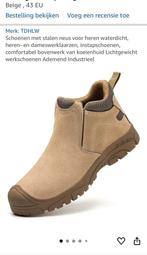 Prachtige werkschoenen met stalen neus. Nieuw. 43, Zwart, Nieuw, Ophalen of Verzenden, Werkschoenen