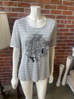 Zilver kleur worn look shirt van Hucke Berlin maat 44 L, Kleding | Dames, Douwenmaat 8-3 Meppel, Info@again.nu, Maat 42/44 (L)