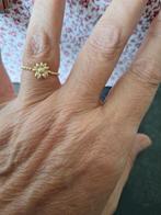Gouden Anna Nina Ring, Sieraden, Tassen en Uiterlijk, Ringen, Ophalen of Verzenden, Zo goed als nieuw, Dame, Goud