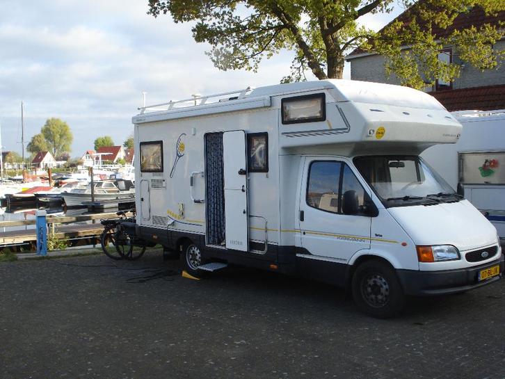 te koop nette karmann Davis, Caravans en Kamperen, Campers, Particulier, tot en met 4, Alkoof, Karmann, Ford, Diesel, Handgeschakeld