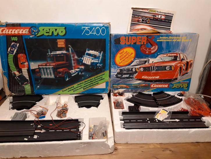 Carrera servo 140 baan 75100 zonder autos, Kinderen en Baby's, Speelgoed | Racebanen, Gebruikt, Elektrisch, Overige merken, Ophalen of Verzenden