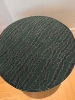 Groene Stoffen Poef van Sissyboy, Huis en Inrichting, Banken | Voetenbanken en Poefen, Ophalen, Minder dan 50 cm, Rond, Minder dan 50 cm