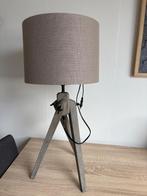 Schemerlamp, Huis en Inrichting, Lampen | Tafellampen, Ophalen, Zo goed als nieuw, Hout, 50 tot 75 cm