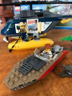 LEGO city 600 67 helikopter achtervolging 1 + 2 + boekjes, Ophalen of Verzenden, Gebruikt, Ontdekken