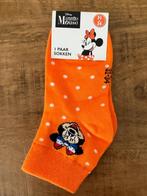 Minnie Mouse sokken oranje maat 31-34, Kinderen en Baby's, Kinderkleding | Schoenen en Sokken, Nieuw, Meisje, Ophalen of Verzenden