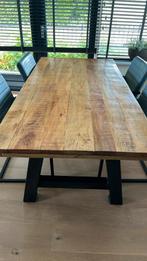 Te koop mango houten eettafel, Huis en Inrichting, Tafels | Eettafels, Ophalen, 50 tot 100 cm, Zo goed als nieuw, Vijf personen of meer