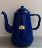 Kobaltblauw emaille koffiepot, Ophalen of Verzenden