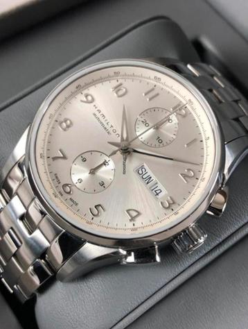 DIT WEEKEND 750,- Hamilton Jazzmaster Maestro Chrono  beschikbaar voor biedingen