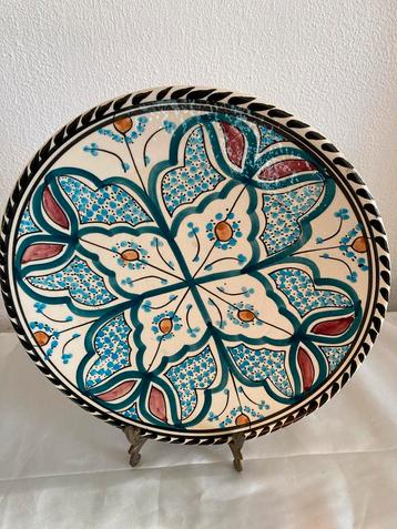 Marokkaans Wandbord - Handwerk - 27,5 cm beschikbaar voor biedingen