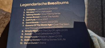 Legendarischelive albums cd box beschikbaar voor biedingen