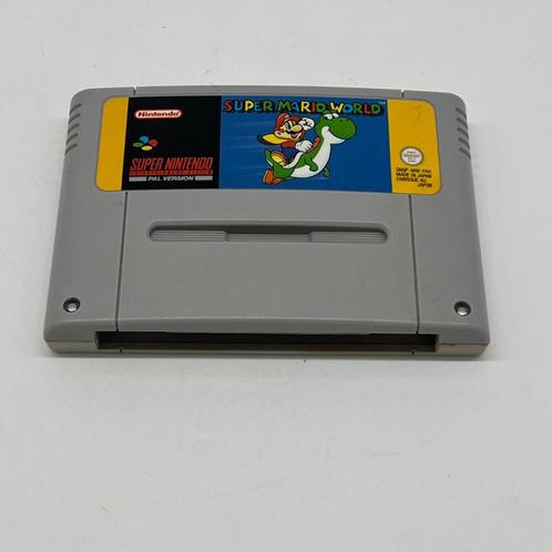Super Nintendo Game - Super Mario World, Spelcomputers en Games, Games | Nintendo Super NES, Avontuur en Actie, 2 spelers, Vanaf 3 jaar