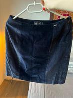 Italiaans rokje blauwe glitter Exte kokerrok velours 38 40 M, Kleding | Dames, Maat 38/40 (M), Blauw, Ophalen of Verzenden, Zo goed als nieuw
