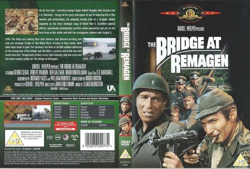 The Bridge at Remagen 1969 DVD met George Segal, Ben Gazarra, Cd's en Dvd's, Dvd's | Klassiekers, Zo goed als nieuw, Actie en Avontuur