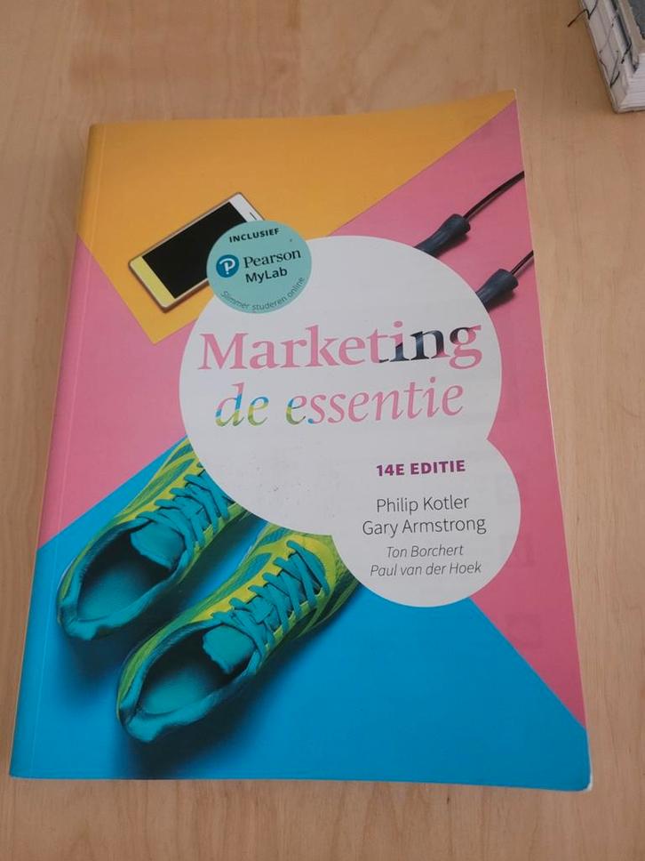 Philip Kotler - Marketing, de essentie, Boeken, Schoolboeken, Zo goed als nieuw, Nederlands, Overige niveaus, Ophalen of Verzenden