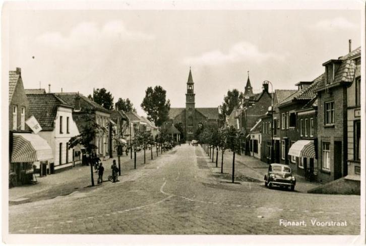 FIJNAART Partij van 3 kaarten., Verzamelen, Ansichtkaarten | Nederland, Noord-Brabant, 1940 tot 1960, Verzenden