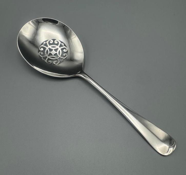 Zilveren natfruitschep, Haags Lof, Antiek en Kunst, Antiek | Goud en Zilver, Zilver, Ophalen of Verzenden