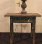 Oud Houten wandtafel, Huis en Inrichting, Ophalen, 50 tot 100 cm, Nieuw, Landelijk