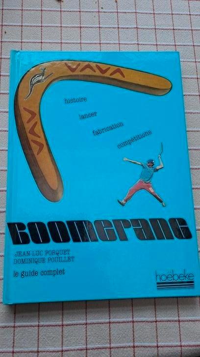 De  BOOMERANG  GESCHIEDENIS,FABRICAGE EN TECHNIEKEN, Boeken, Advies, Hulp en Training, Nieuw, Verzenden