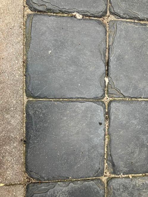 Vulcan Basalt Kasseien Kinderkoppen NIEUW o7,5m2 350 stuks), Tuin en Terras, Tegels en Klinkers, Zo goed als nieuw, Terrastegels