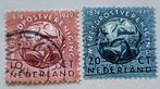 Nederland 1949 NVPH 542-43 gest, Postzegels en Munten, Postzegels | Nederland, Ophalen of Verzenden, Na 1940, Gestempeld