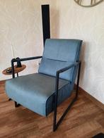 XOOON Fauteuil Bueno Staalblauw, Huis en Inrichting, Fauteuils, Ophalen, Metaal, 75 tot 100 cm, Zo goed als nieuw