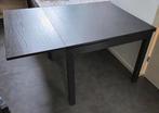 [TEAB] BJURSTA Uitschuifbare tafel, bruinzwart, 90 x 90 cm, 50 tot 100 cm, 100 tot 150 cm, Gebruikt, Vier personen