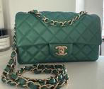 Chanel Mini rectangular green Iridescent, Ophalen of Verzenden, Nieuw, Groen, Schoudertasje