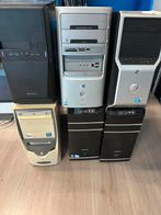 Partij oude computers en monitoren te koop, Ophalen, Gebruikt, Onbekend