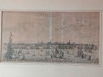 Kopergravure 1663 Amsterdam van 't Y aan te sien, Antiek en Kunst, Kunst | Etsen en Gravures, Ophalen of Verzenden