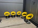 Retro design eetkamerstoelen, Huis en Inrichting, Stoelen, Ophalen, Overige materialen, Gebruikt, Overige kleuren