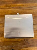 RVS paper towel dispenser. Handdoek dispenser., Ophalen