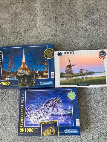 PUZZELS. CLEMENTONI. 1000. STUKS beschikbaar voor biedingen