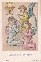 12 Kinderdevotie prentjes van ELWA nr 421 T/M 432, Verzamelen, Ophalen of Verzenden, Zo goed als nieuw, Kaart of Prent, Christendom | Katholiek