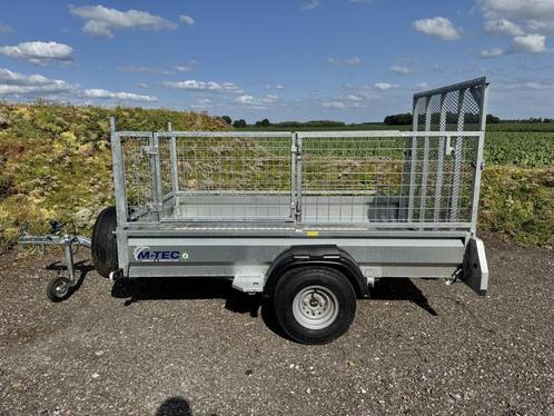 Extreem degelijke aanhangwagen Loofrekken + Oprijklep, Auto diversen, Aanhangers en Bagagewagens, Nieuw