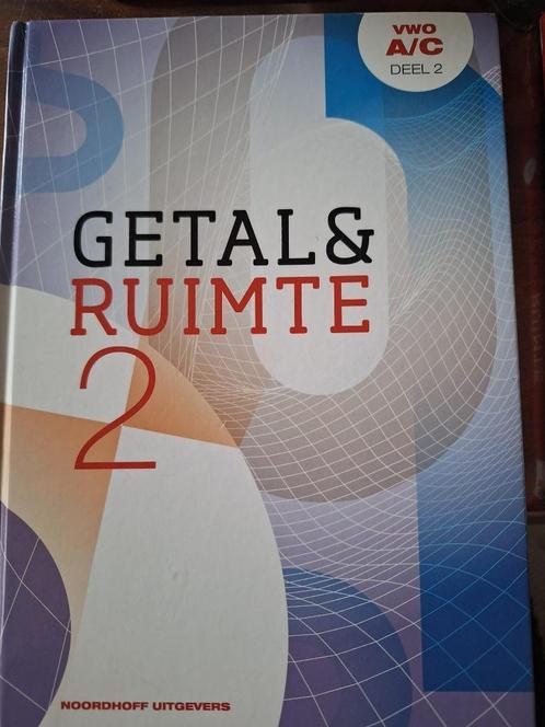 Getal & Ruimte VWO A/C deel 2 , VWO C deel 3 &4, Boeken, Schoolboeken, Zo goed als nieuw, Wiskunde A, VWO, Ophalen of Verzenden