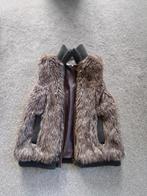 Bruine nepbont bodywarmer van C&A, Maat M, Ophalen of Verzenden, Zo goed als nieuw, Bruin