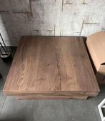 Salontafel Havana-eik 80x80cm, Huis en Inrichting, Tafels | Salontafels, Ophalen, Gebruikt, 50 tot 100 cm, Minder dan 50 cm