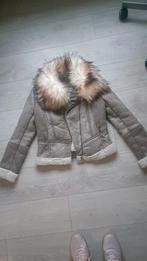 Leuke jas met bontkraag s, Kleding | Dames, Jassen | Winter, Ophalen of Verzenden, Zo goed als nieuw